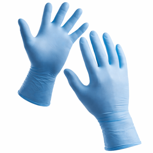 GUANTE EXAMINACION  NITRILO AZUL