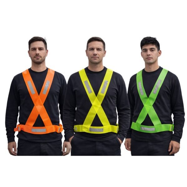 BANDOLERA PVC CON REFLEX