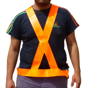 BANDOLERA PVC SIN REFLEX