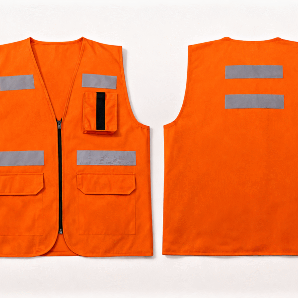 CHALECO VIAL GEOLOGICO/ MINERO 3 BOLSILLOS