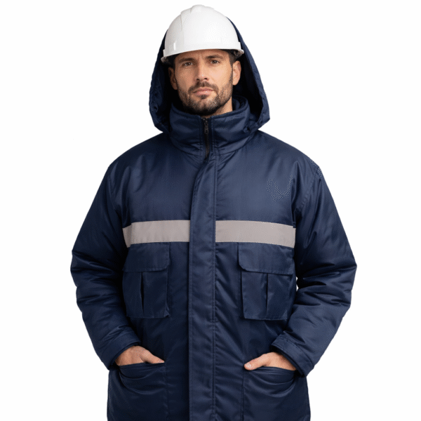 CAMPERA PARKA, TRUCKER CON CORDERITO Y REFLEX