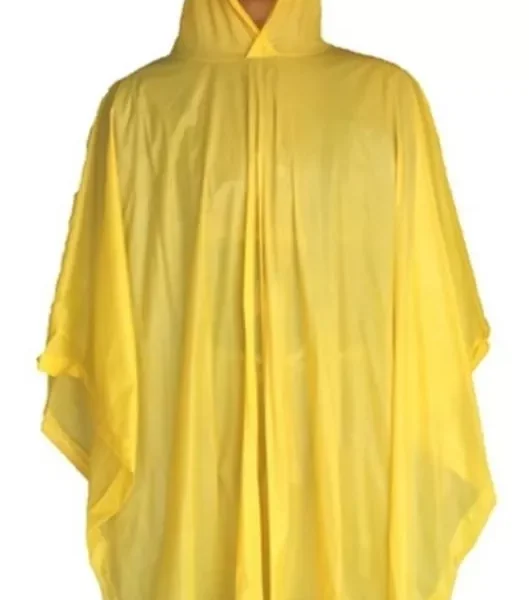 PONCHO DE LLUIVIA AMARILLO VICUÑA