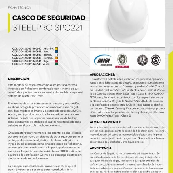 CASCO STEELPRO SPC 221