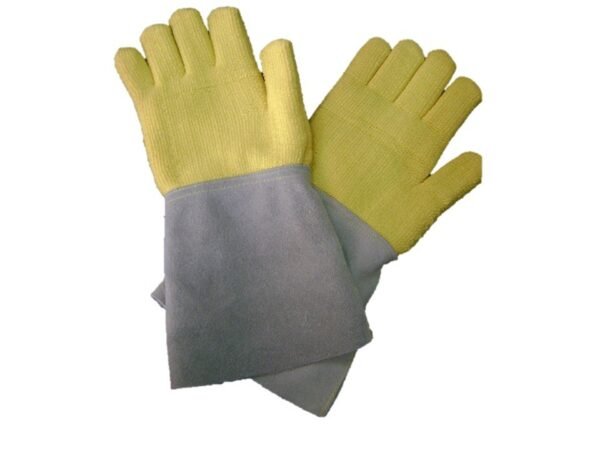 GUANTE TERRYKEVLAR PUÑO CUERO ACOLCHADO + 200°