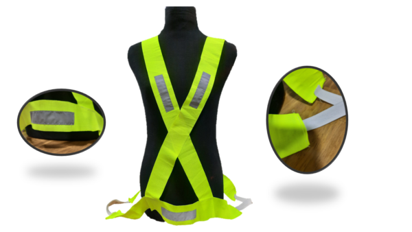 BANDOLERA TEXTIL CON REFLEX - Imagen 4