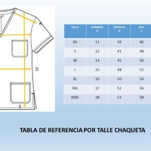 CASACA CHAQUETA ACROCEL BLANCO