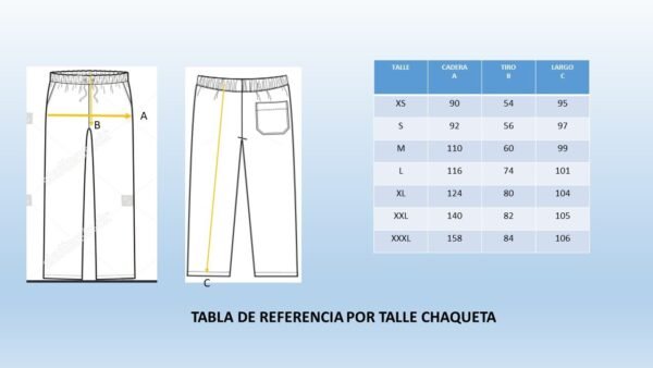 PANTALON ACROCEL GRAFIL COLOR - Imagen 2