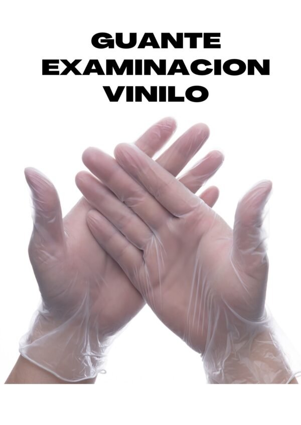 GUANTE EXAMINACION VINILO PWC