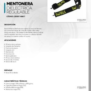 MENTONERA STEELPRO