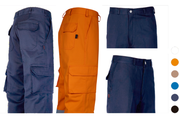 PANTALON DE TRABAJO CARGO LINEA REFORZADA - Imagen 3