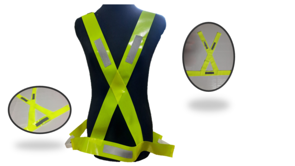 BANDOLERA PVC CON REFLEX - Imagen 4