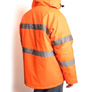 CAMPERA PARKA CORDERITO NARANJA VICSA