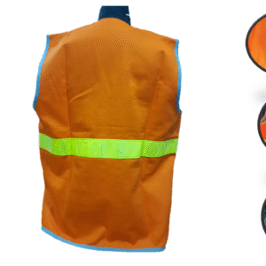 CHALECO GEOLOGICO/ TACTICO VIAL GABARDINA  2P SEGURIDAD