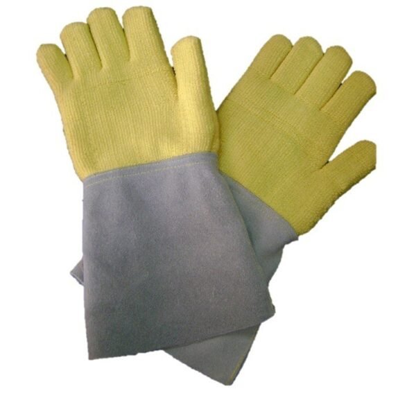 GUANTE TERRYKEVLAR PUÑO CUERO ACOLCHADO + 200°