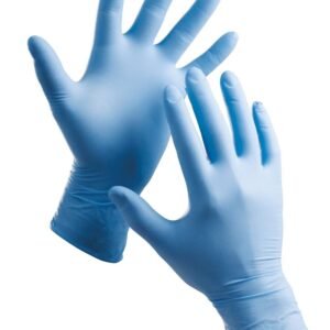 GUANTE EXAMINACION NITRILO AZUL