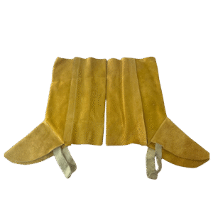 POLAINA CUERO DESCARNE CON ABROJO – TIPO BOTA