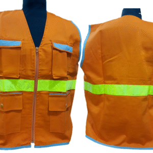 CHALECO GEOLOGICO/ TACTICO VIAL GABARDINA  2P SEGURIDAD