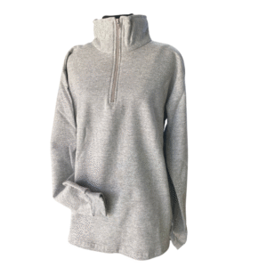 BUZO DEPORTIVO FRIZADO 1/2 CIERRE
