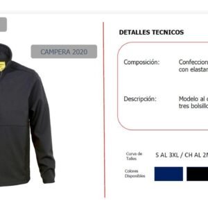 CAMPERA SOFTSHELL PAMPERO