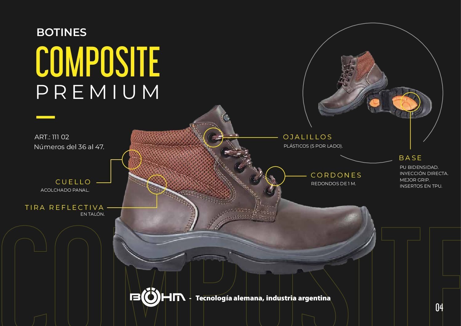 BOTIN COMPOSITE PREMIUM BOHM - Imagen 6