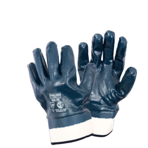 GUANTE NITRILO PUÑO LONA STEELPRO