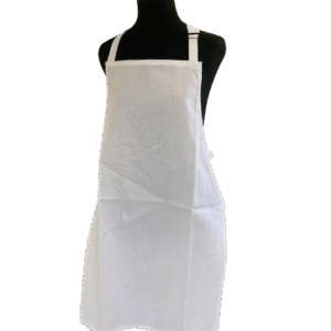 DELANTAL GABARDINA BLANCO 2P SEGURIDAD