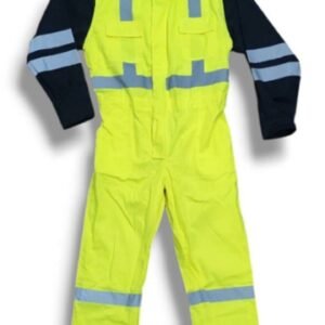 MAMELUCO  GABARDINA AMARILLO CON REFLEX