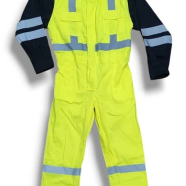 MAMELUCO GABARDINA AMARILLO CON REFLEX