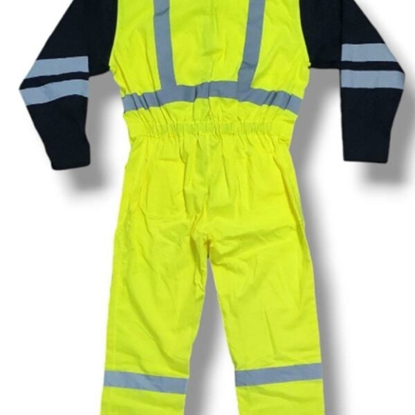 MAMELUCO GABARDINA AMARILLO CON REFLEX