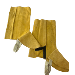 POLAINA CUERO DESCARNE CON ABROJO – TIPO BOTA