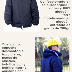 CAMPERA GABARDINA TERMICA