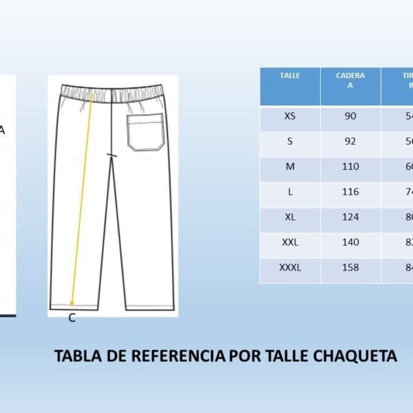 PANTALON ACROCEL GRAFIL BLANCO