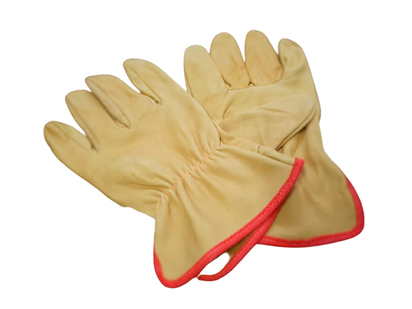 GUANTE VAQUETA AMARILLO 1/2 PASEO TALLE 12