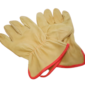 GUANTE VAQUETA AMARILLO 1/2 PASEO TALLE 8