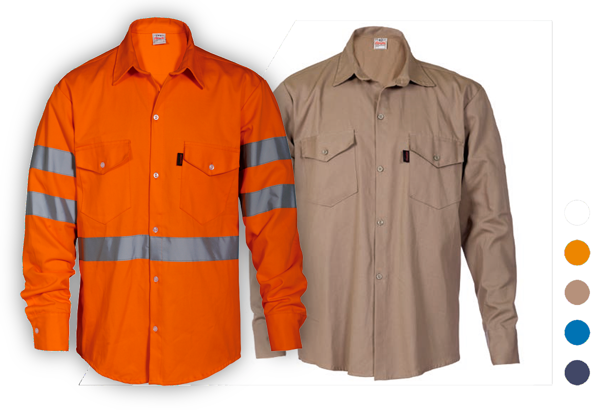 CAMISA DE TRABAJO LINEA REFORZADA - Imagen 2