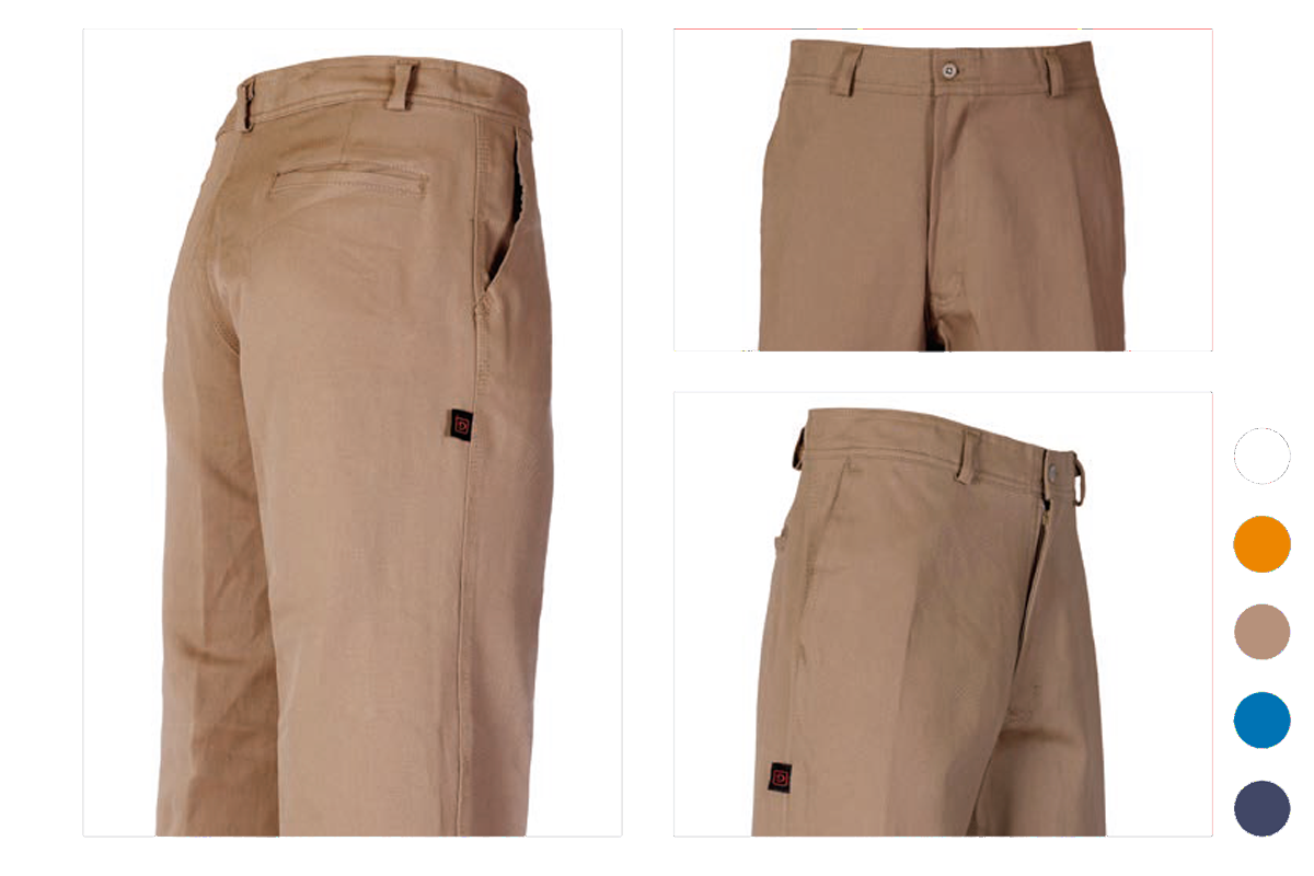 PANTALON DE TRABAJO LINEA REFORZADA - Imagen 2