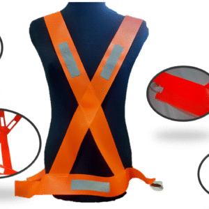 BANDOLERA PVC CON REFLEX