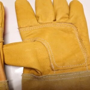 GUANTE VAQUETA AMERICANO CORTO ANTIMPACTO REF PROLONGADO