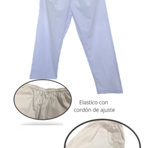 PANTALON ACROCEL GRAFIL BLANCO