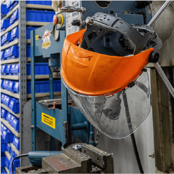 SOPORTE PARA PROTECCION FACIAL A CREMALLERA LIBUS