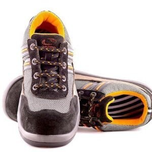 ZAPATILLA GAMUZADA CON PUNTERA PARDO