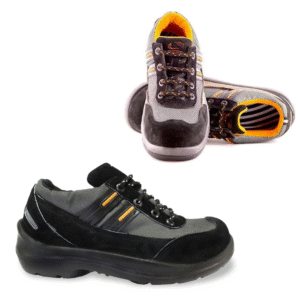 ZAPATILLA GAMUZADA CON PUNTERA PARDO