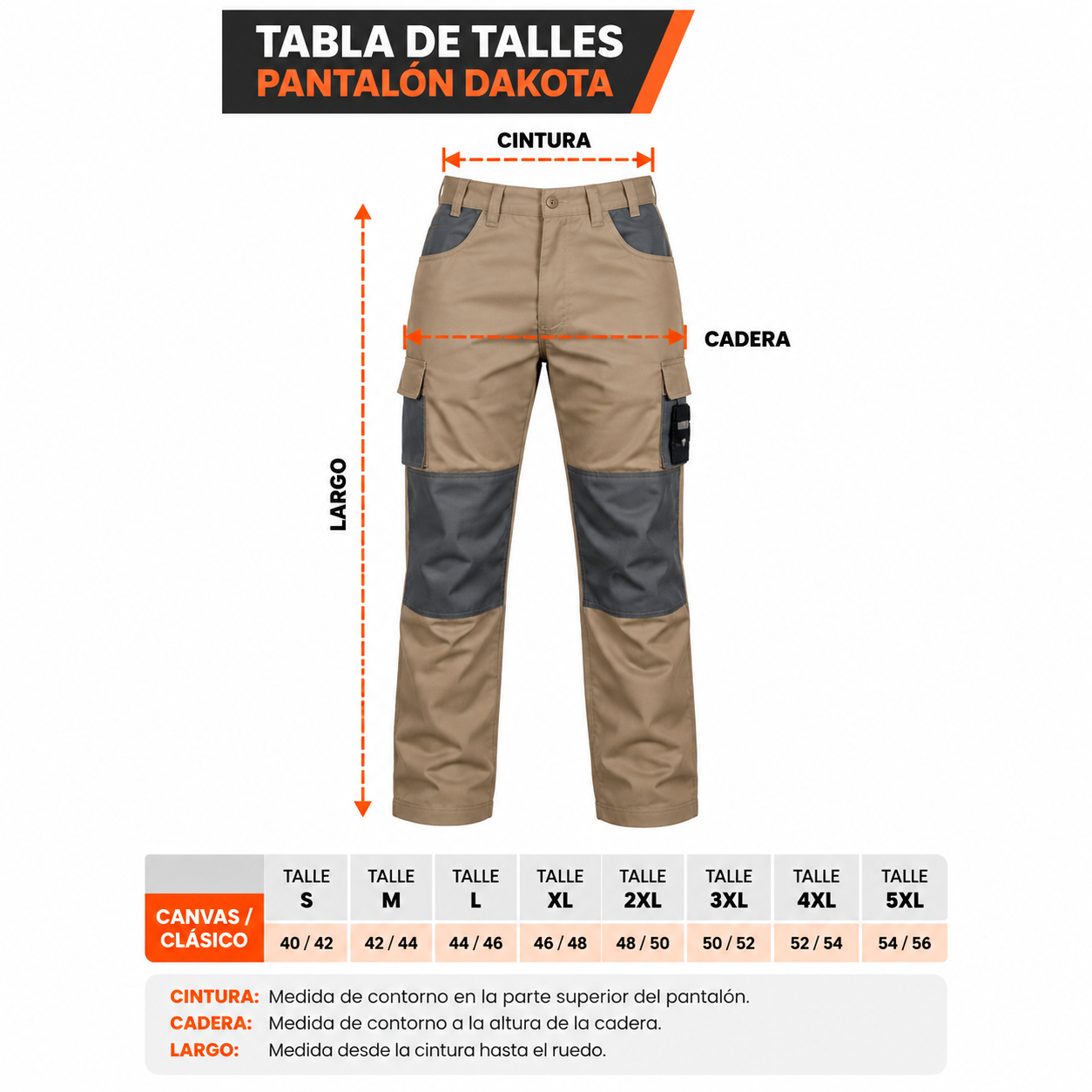 PANTALON CARGO DAKOTA - Imagen 9